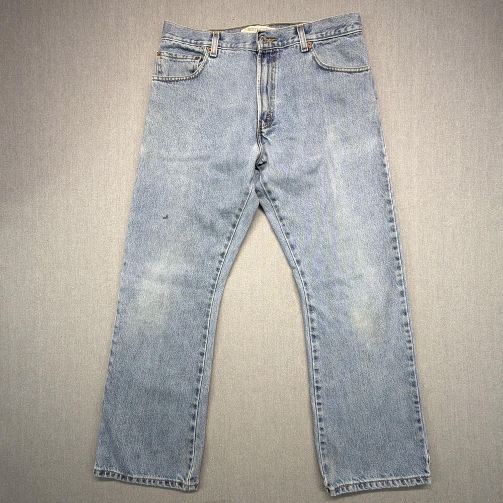Levis 517 Jeans Mens 34x30 (Fits 33x29) Light Blue Bootcut Western Y2K